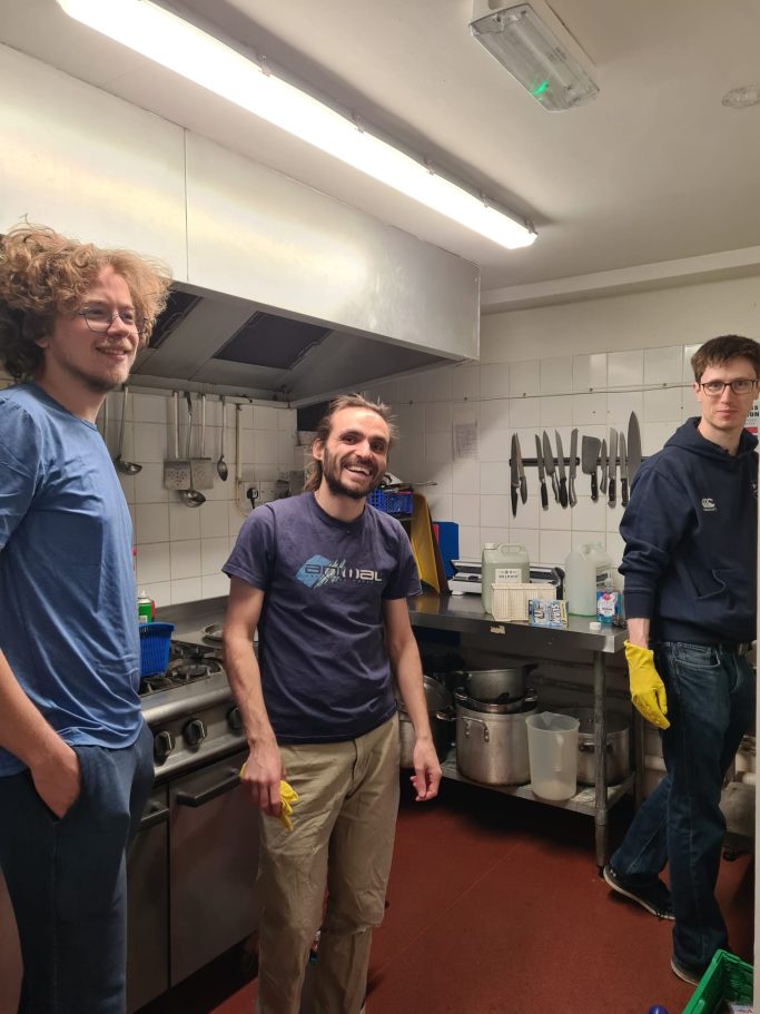 Rooks in the Kitchen Reading Rooks Korfball Club members posing for a picture